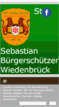 Mobile Screenshot of erstekompanie.sebastian-schuetzen.de